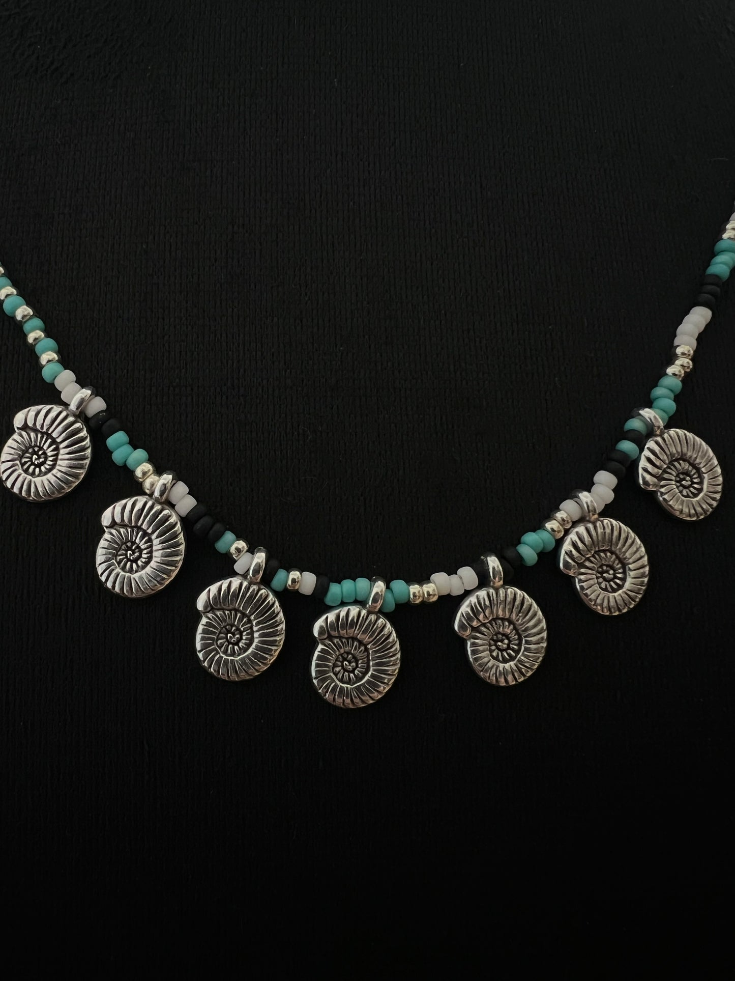 Necklace "Alrescha" (Silver)