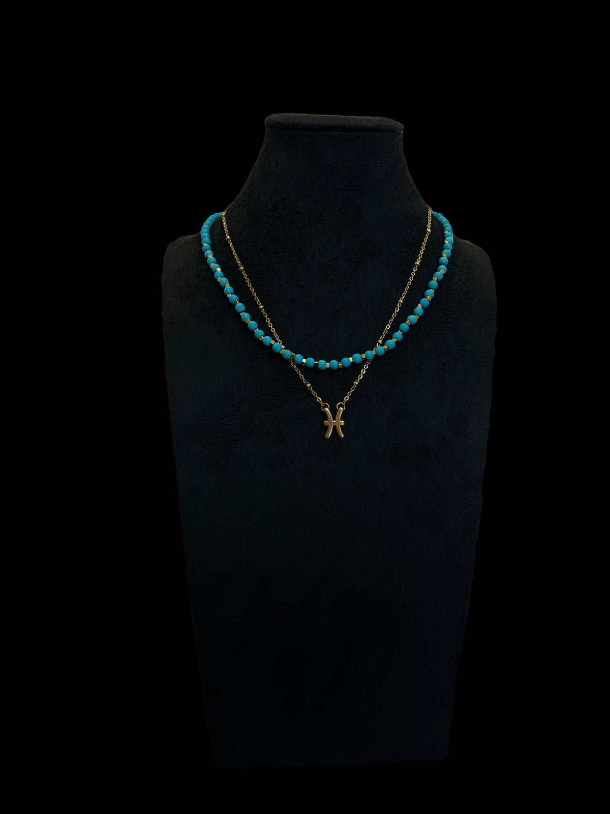 Necklace " Azure" (Howlite)