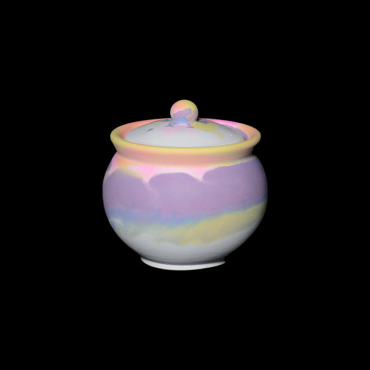 SAGITTARIUS - Candle Vessel (Cauldron with Lid)