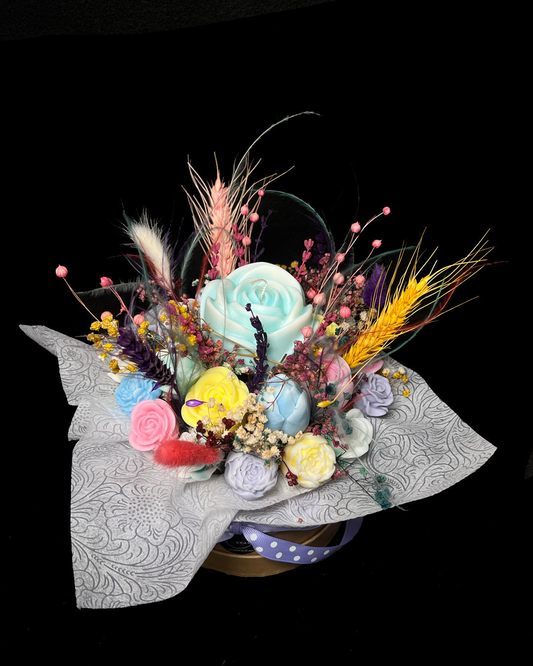 Flower Candle Bouquet