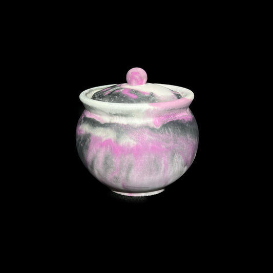 SCORPIO - Candle Vessel (Cauldron with Lid)