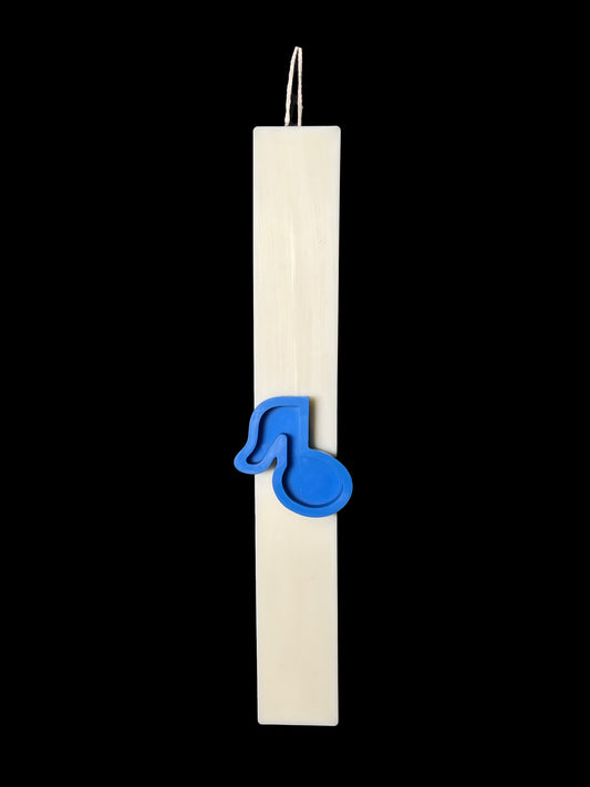 Easter Candle - Musical Note
