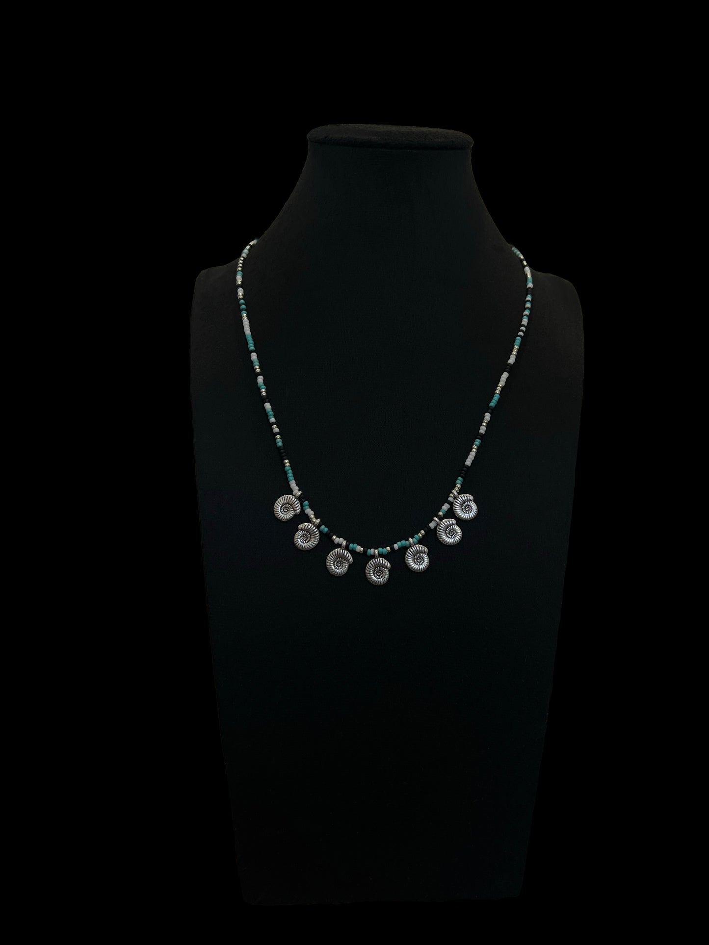 Necklace "Alrescha" (Silver)