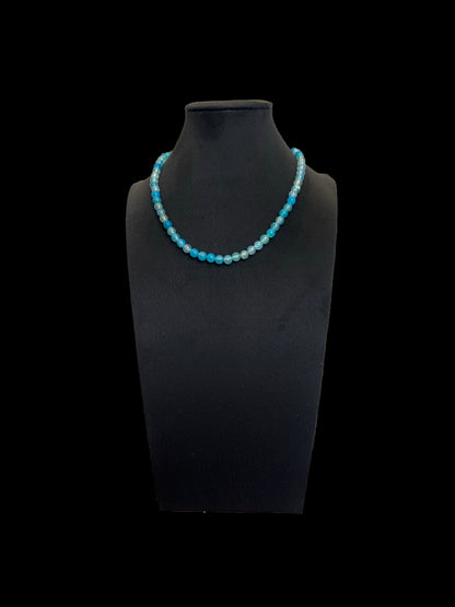 Blue Agate Necklace