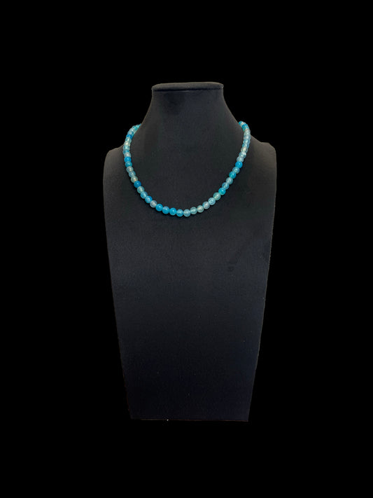 Blue Agate Necklace