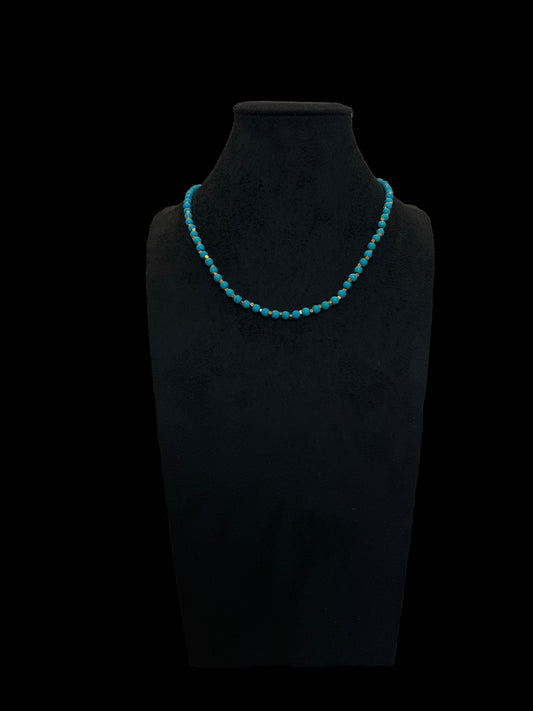 Necklace " Azure" (Howlite)