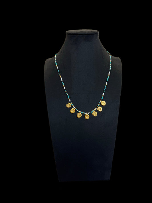Necklace "Alrescha" (Gold)