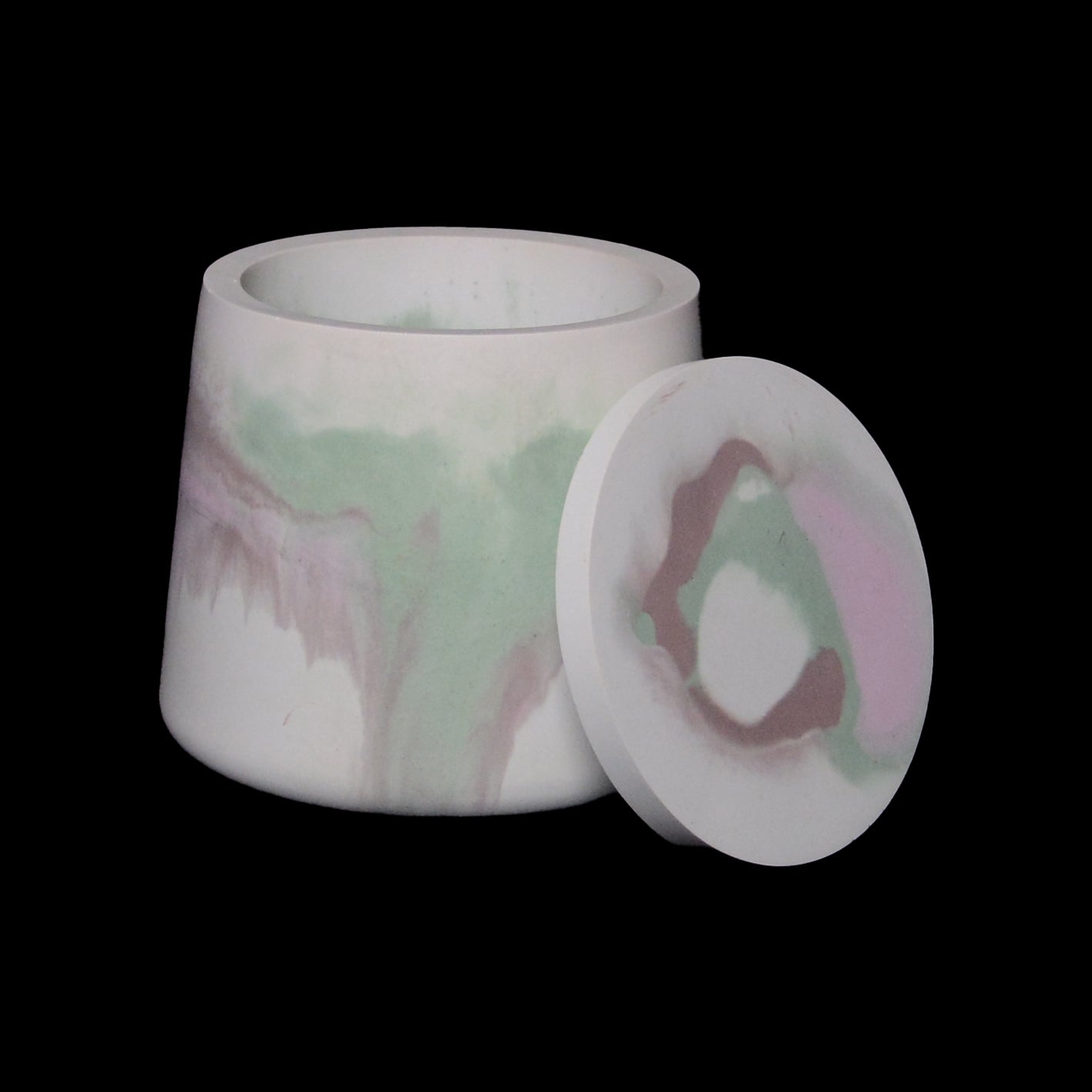 VIRGO - Candle Vessel with Lid