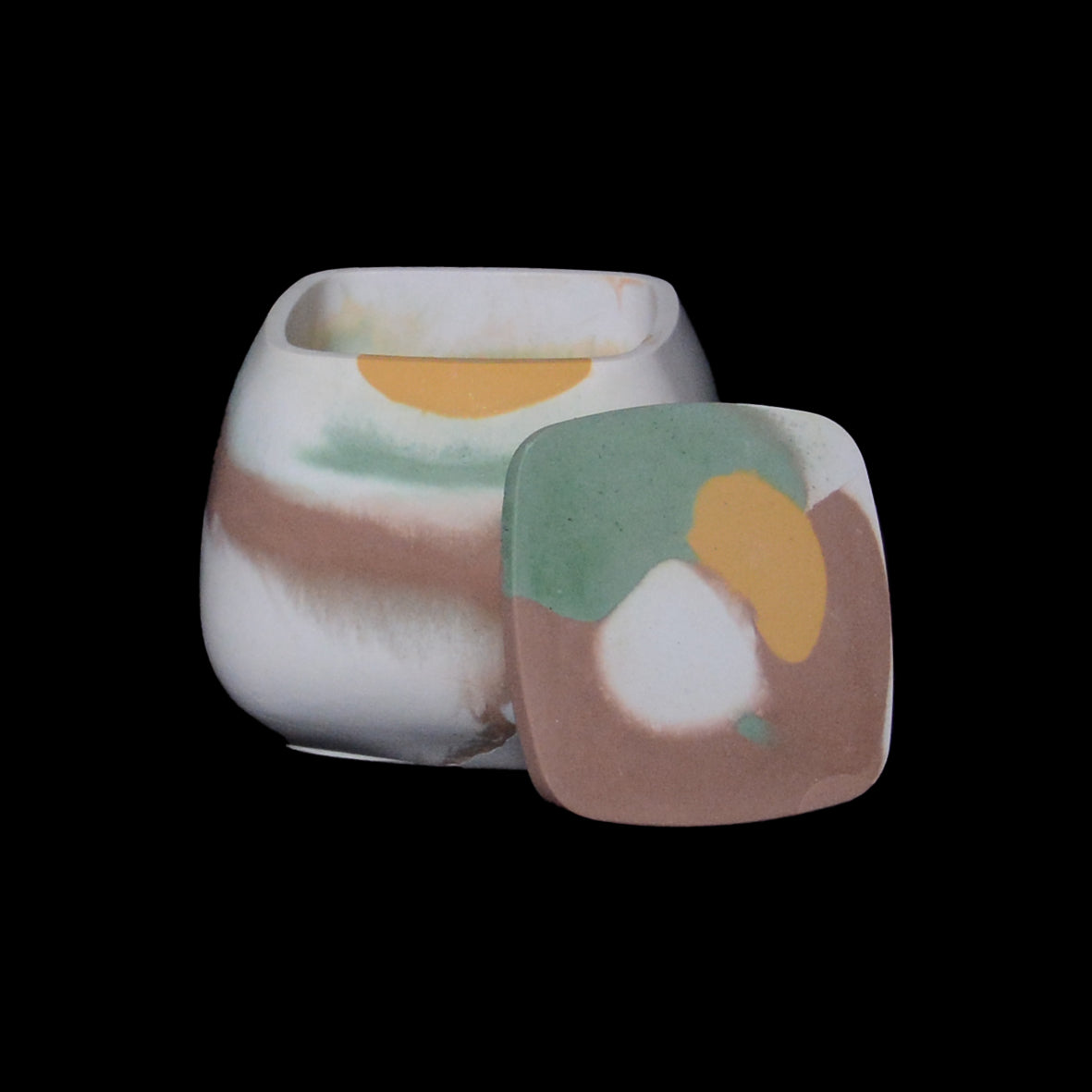 VIRGO- Candle Vessel with Lid