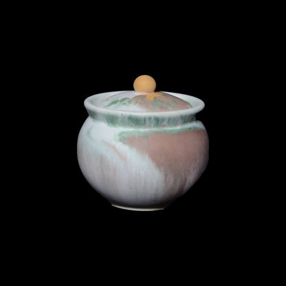 VIRGO - Candle Vessel (Cauldron with Lid)