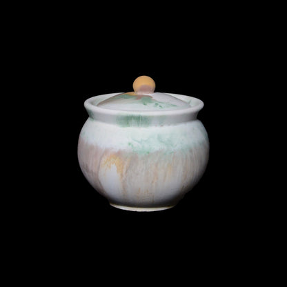 VIRGO - Candle Vessel (Cauldron with Lid)