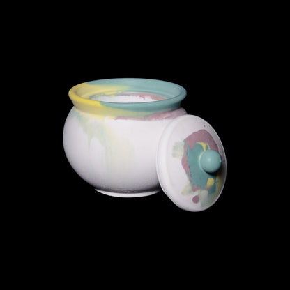 CAPRICORN - Candle Vessel (Cauldron with Lid)