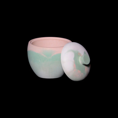 TAURUS - Candle Vessel (Cauldron with Lid)