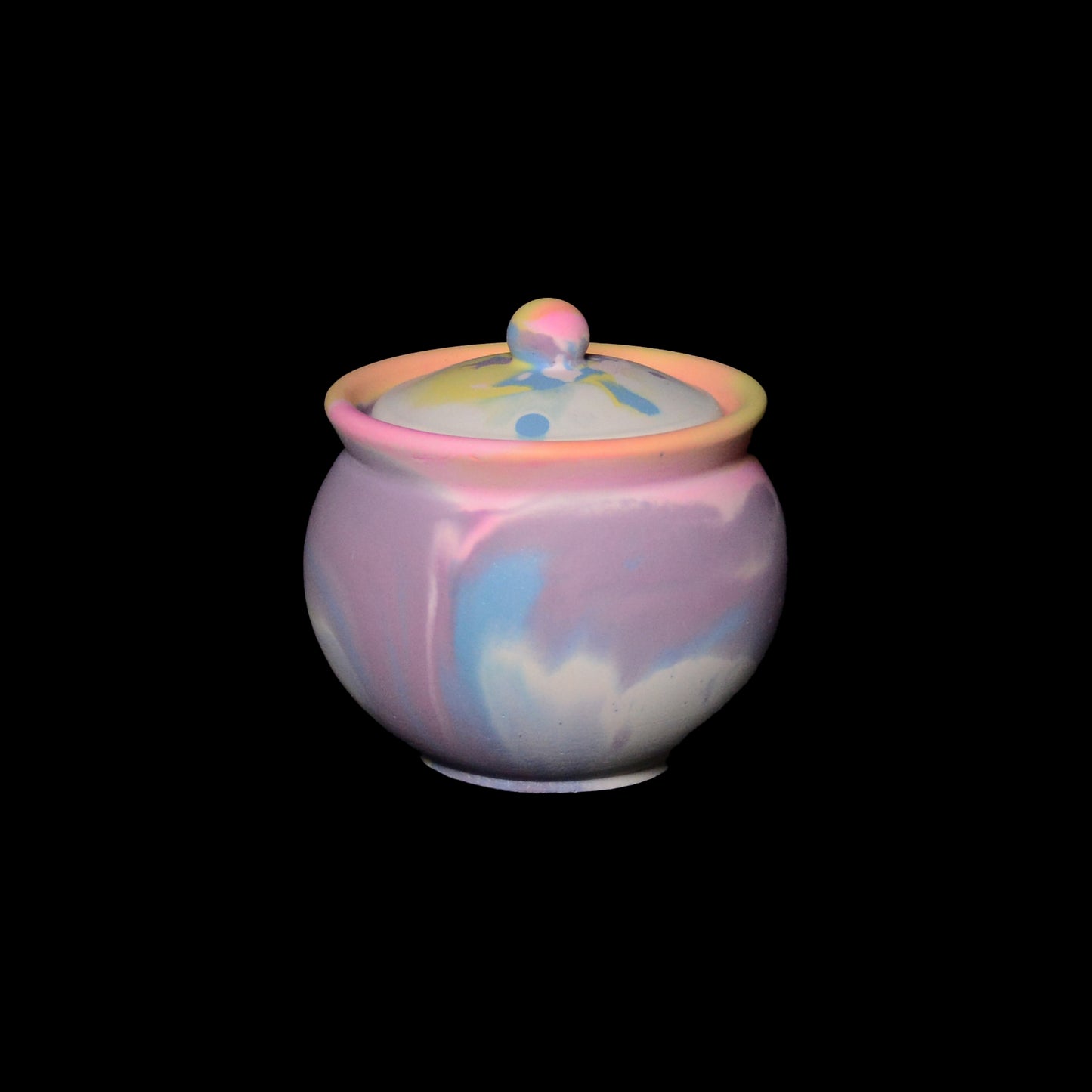 SAGITTARIUS - Candle Vessel (Cauldron with Lid)