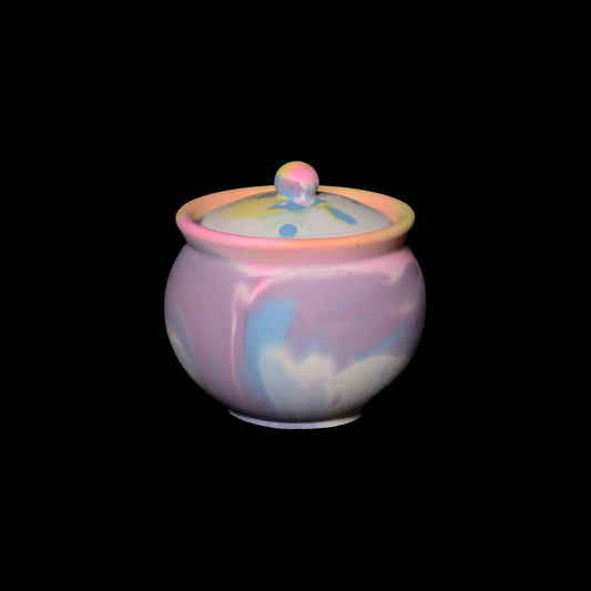 SAGITTARIUS - Candle Vessel (Cauldron with Lid)