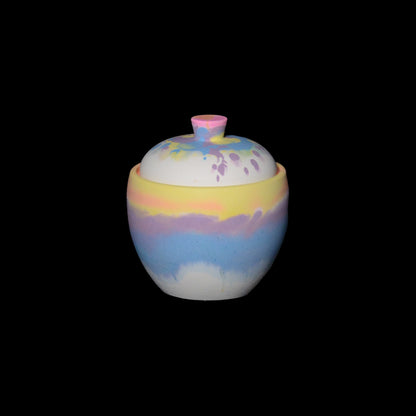 SAGITTARIUS - Candle Vessel (Cauldron with Lid)