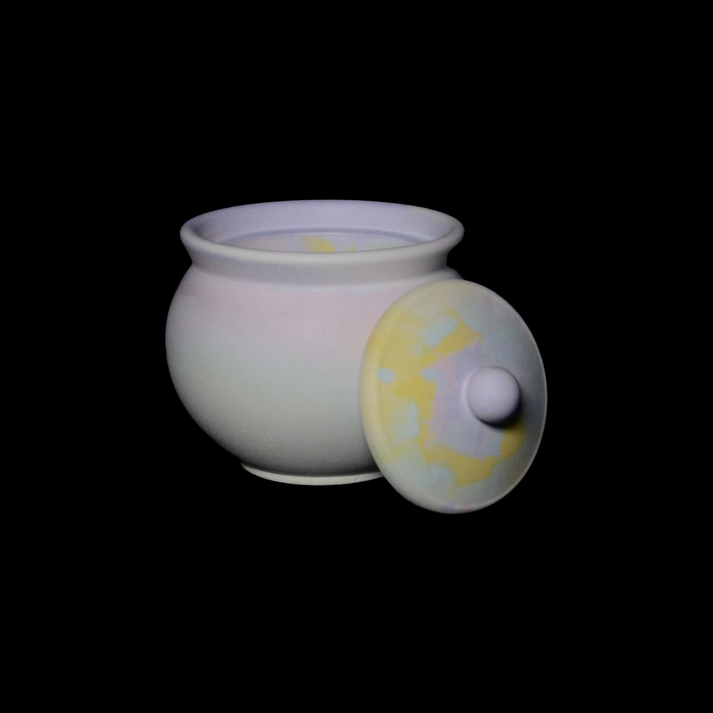 LIBRA - Candle Vessel (Cauldron with Lid)