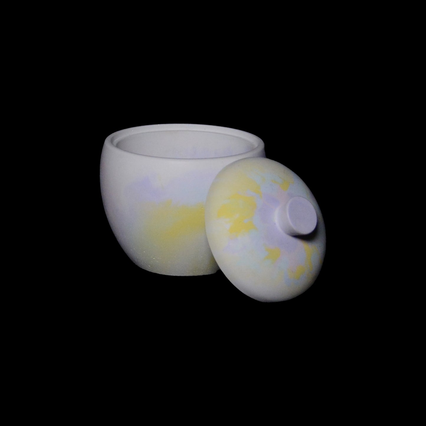 LIBRA- Candle Vessel (Cauldron with Lid)