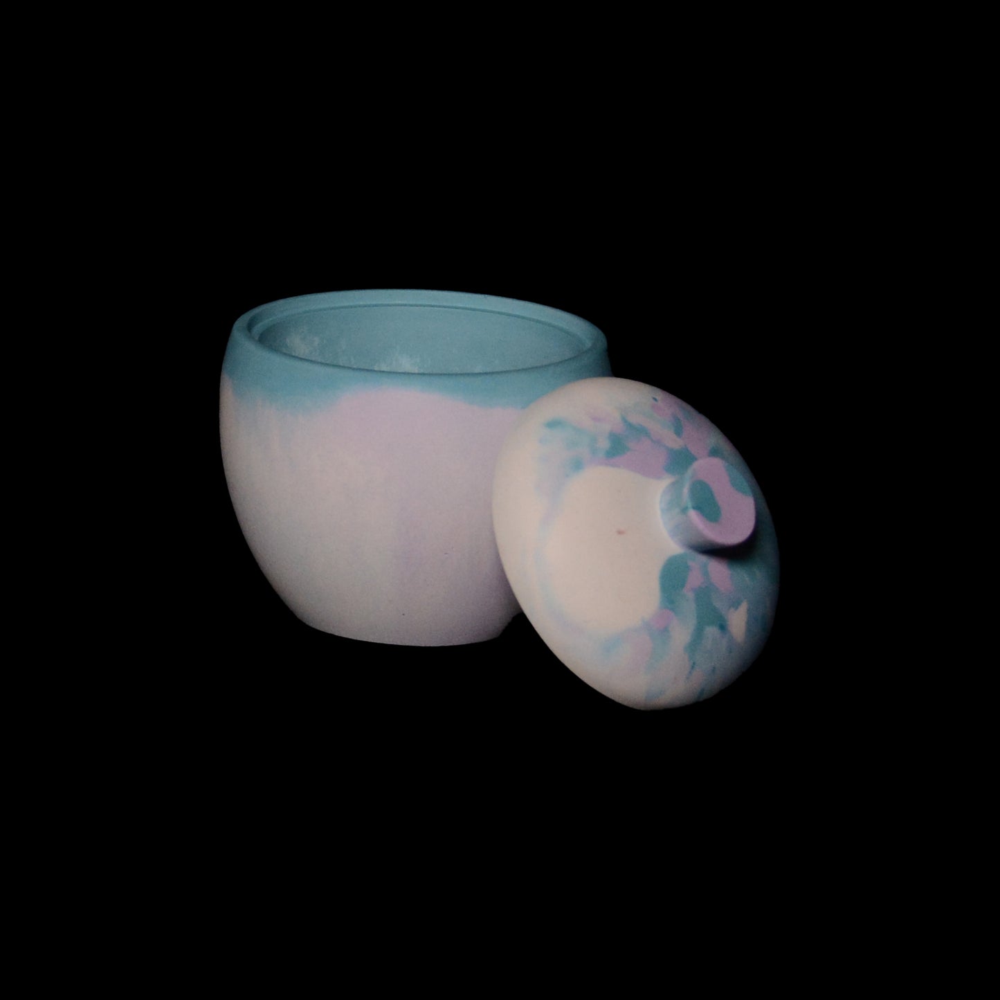 PISCES - Candle Vessel (Cauldron with Lid)