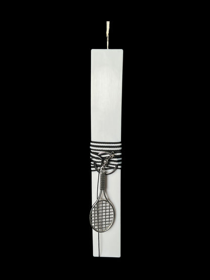 Easter Candle - Tennis Racket