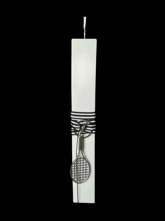 Easter Candle - Tennis Racket
