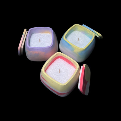 ARIES - Candle Vessel with Lid