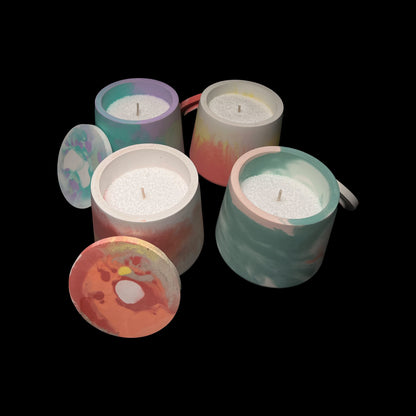 ARIES - Candle Vessel with Lid