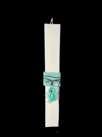 Easter Candle - Seahorse