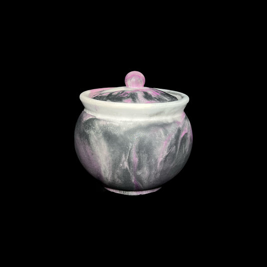 SCORPIO - Candle Vessel (Cauldron with Lid)