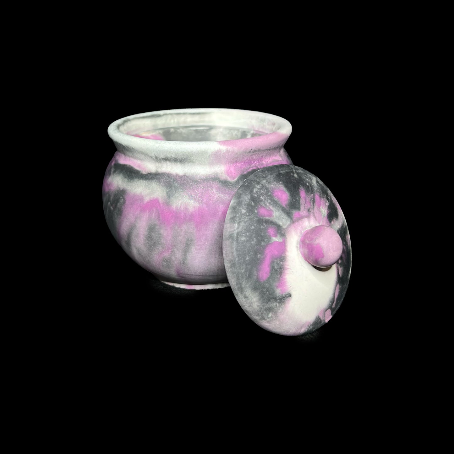 SCORPIO - Candle Vessel (Cauldron with Lid)