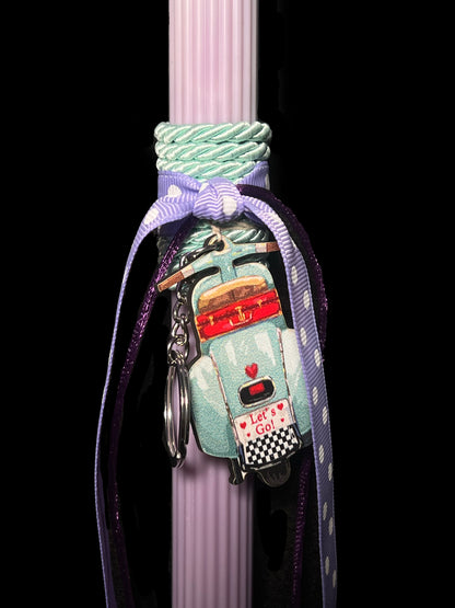 Easter Candle - Vespa